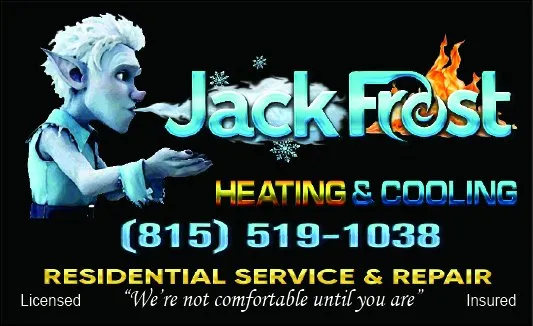 Slide of Jack Frost Heating & Cooling