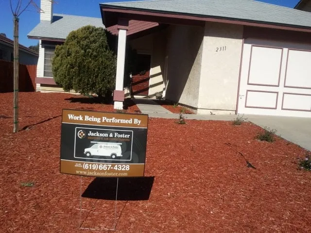 Slide of Jackson & Foster Heating & Air