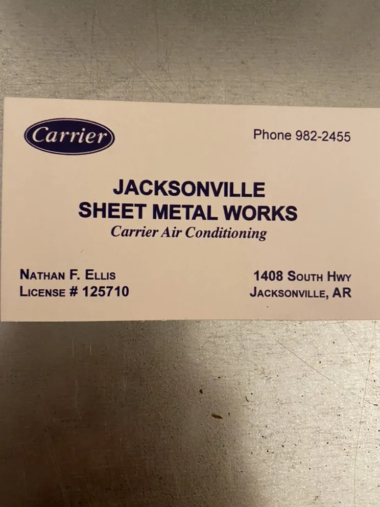 Slide of Jacksonville Sheet Metal Works