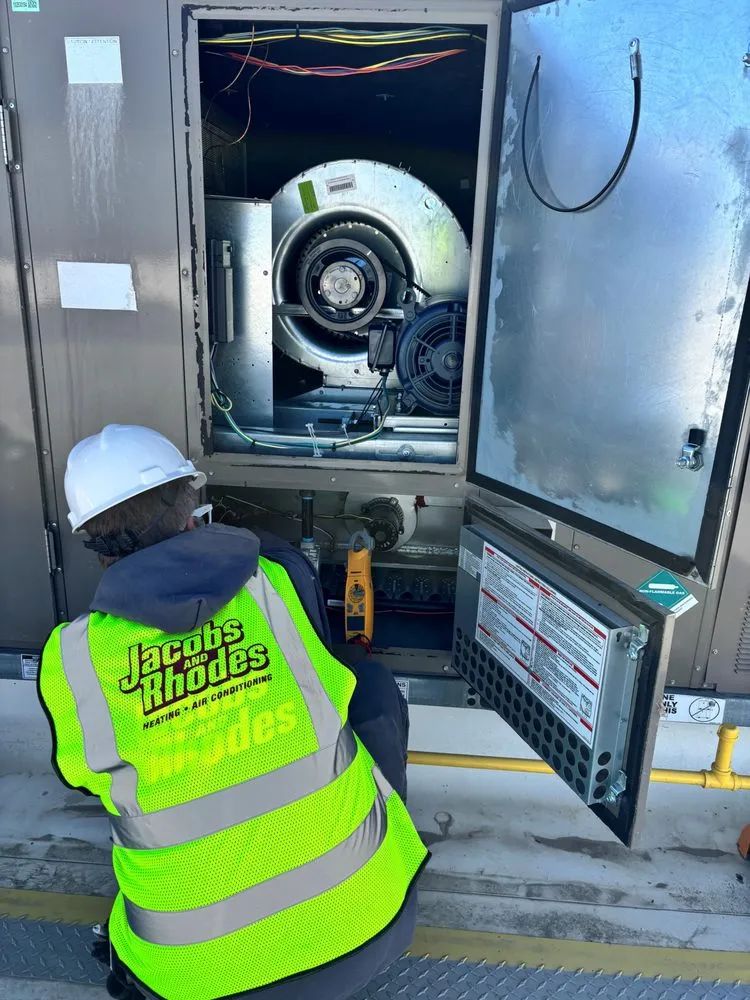 Slide of Jacobs and Rhodes Heating and Air Conditioning