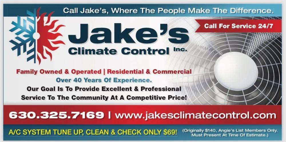 Slide of Jake's Climate Control