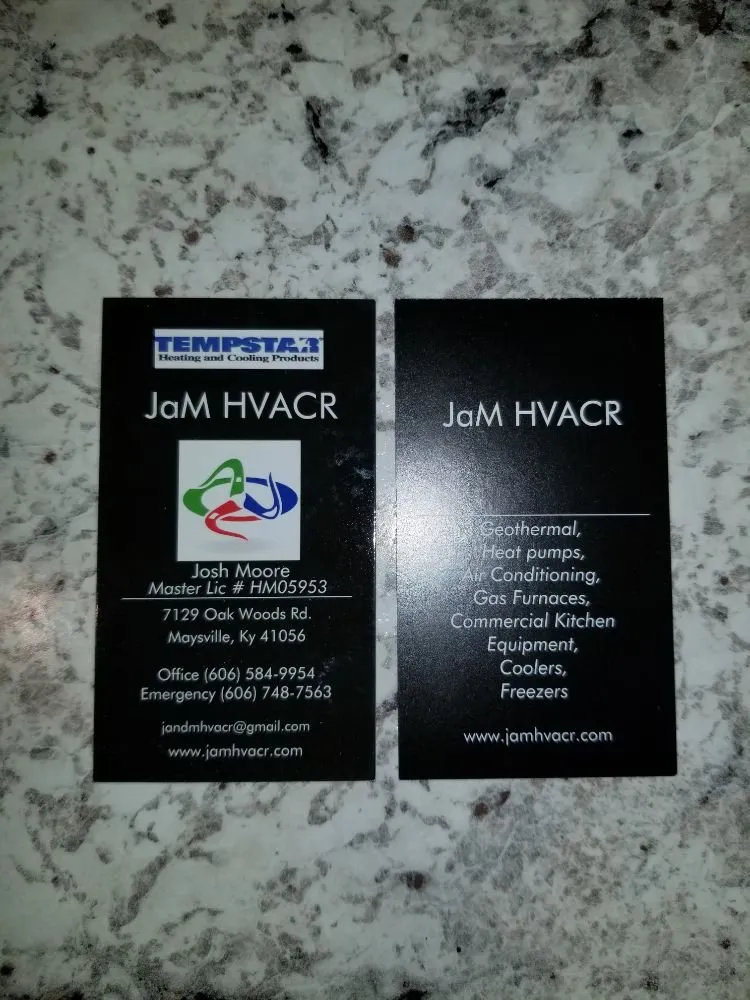 Slide of JaM HVACR