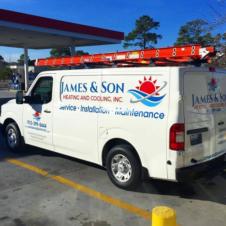 Slide of James and Son Heating & Cooling