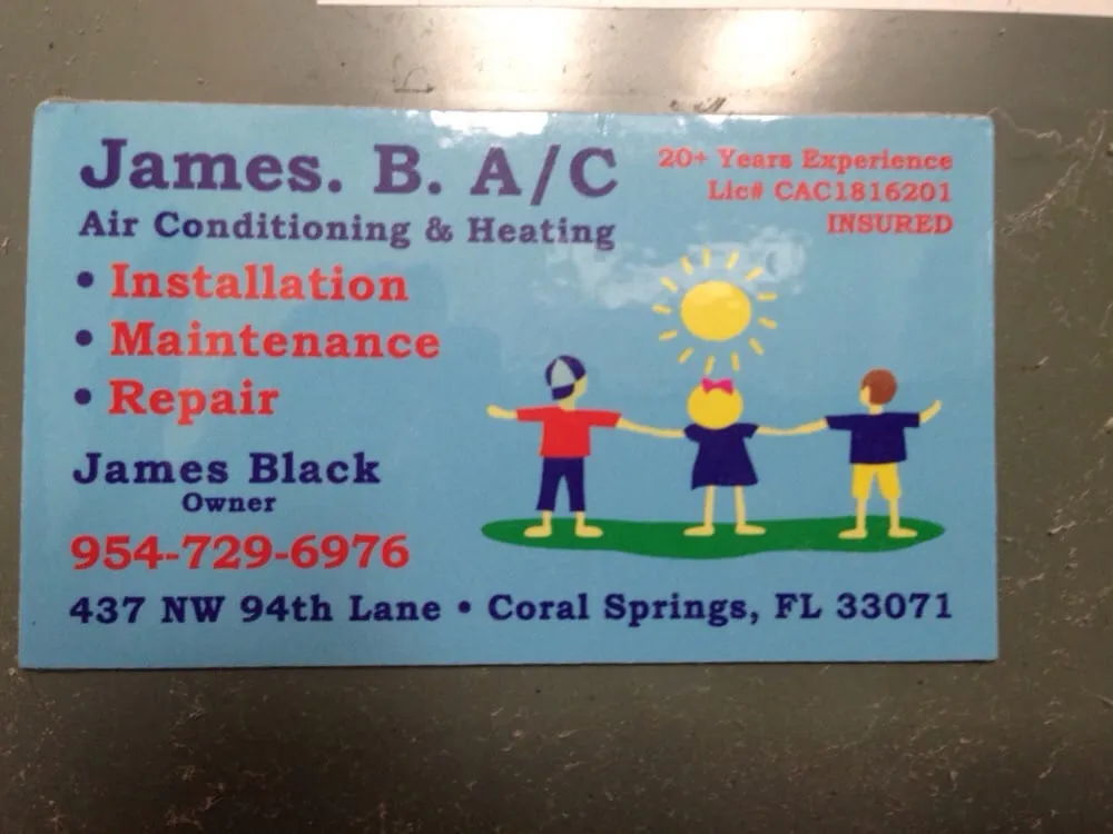 Slide of James B A/C