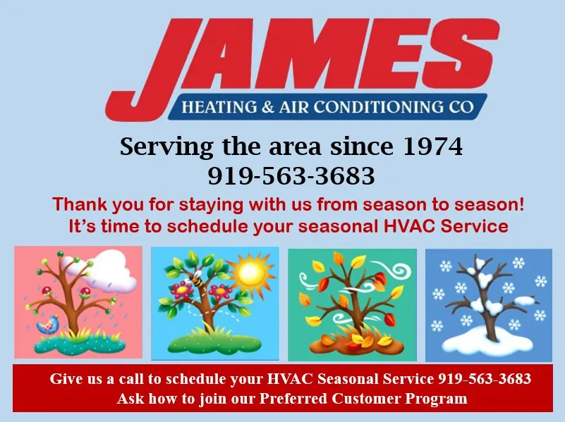 Slide of James Heating & Air Conditioning