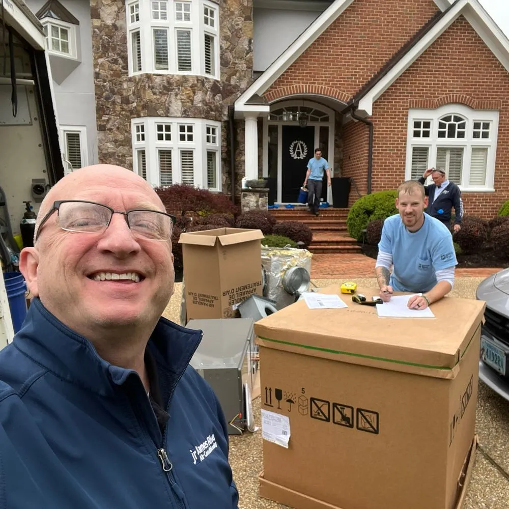 Slide of James River Air Conditioning