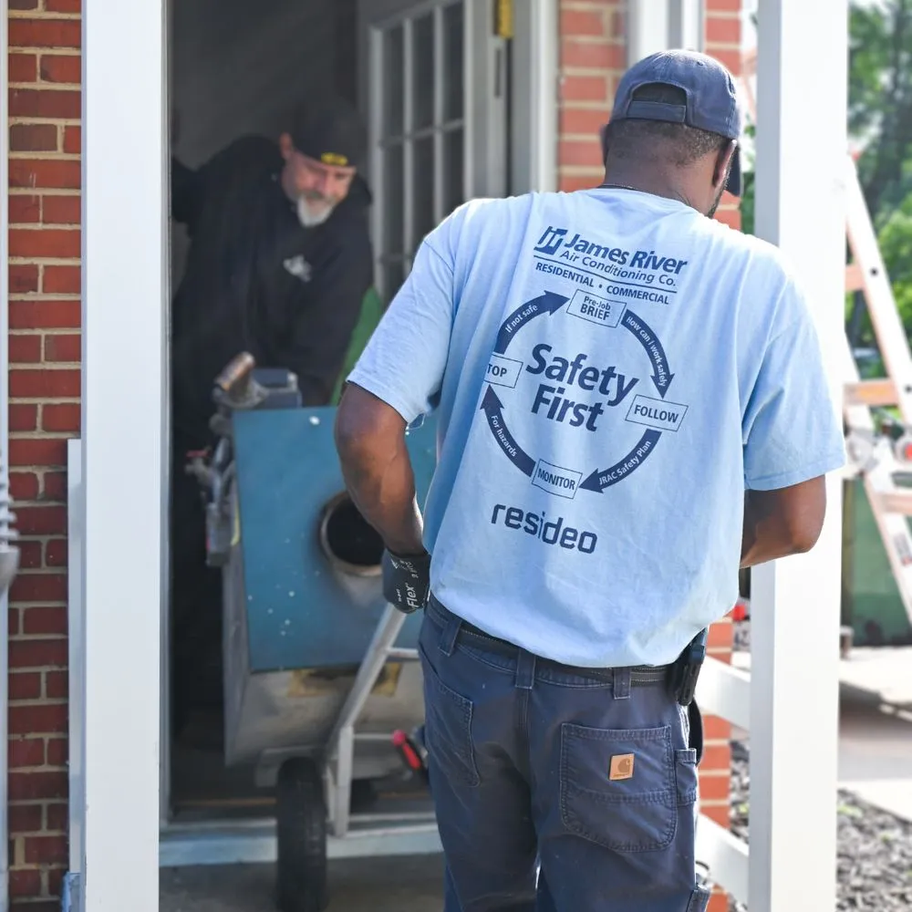 Slide of James River Air Conditioning