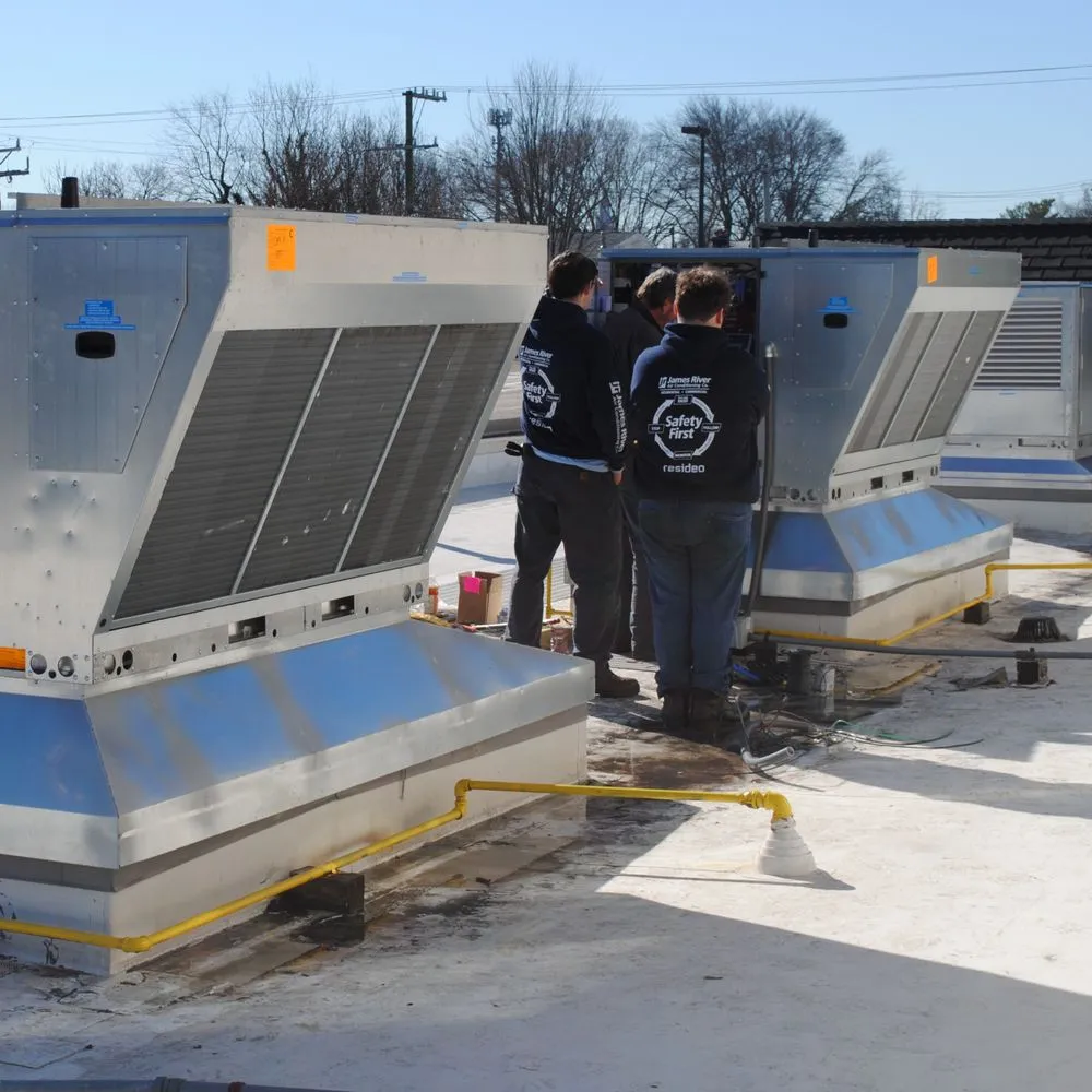 Slide of James River Air Conditioning