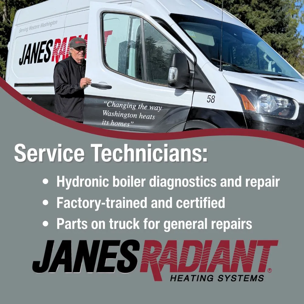 Slide of Janes Radiant Heating