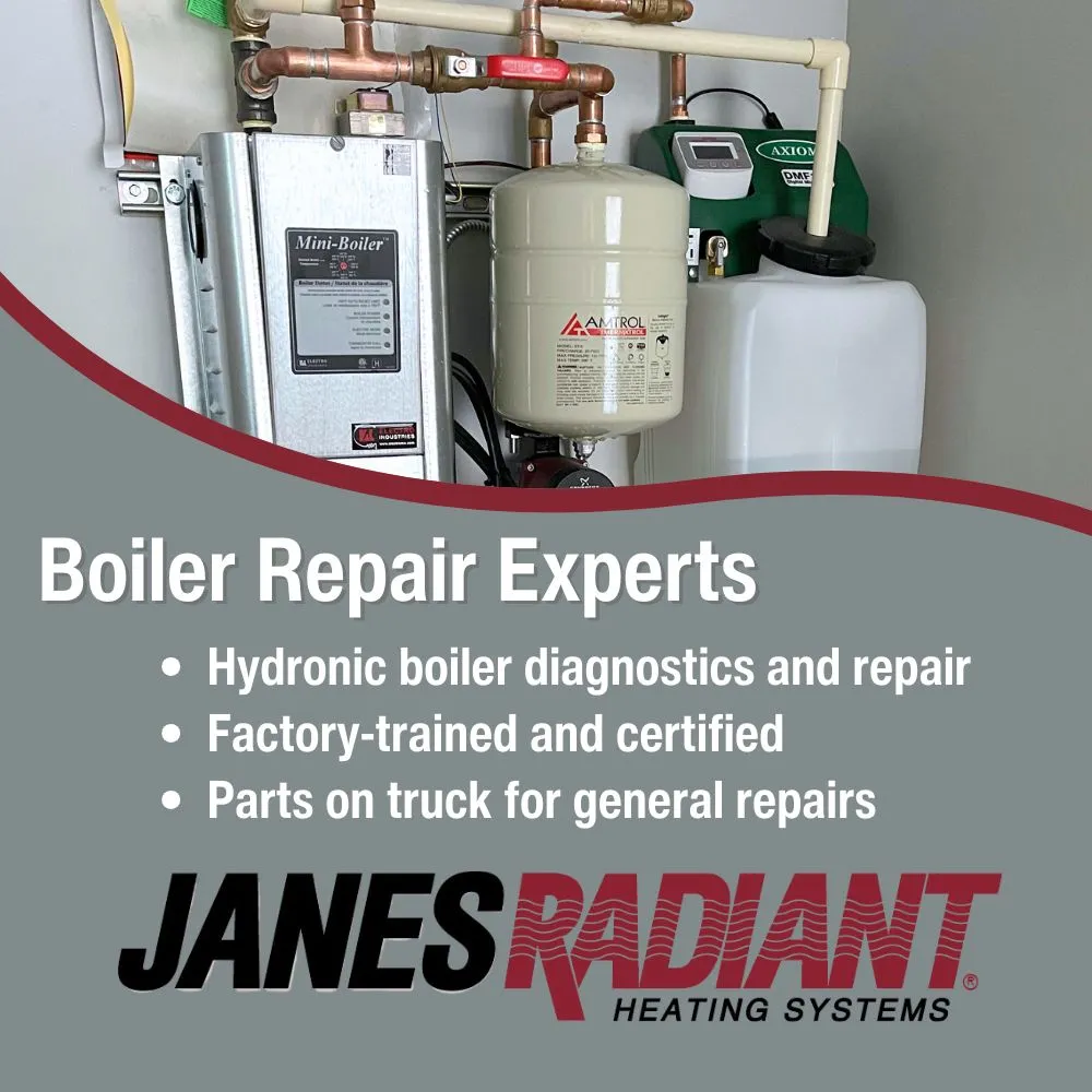 Slide of Janes Radiant Heating