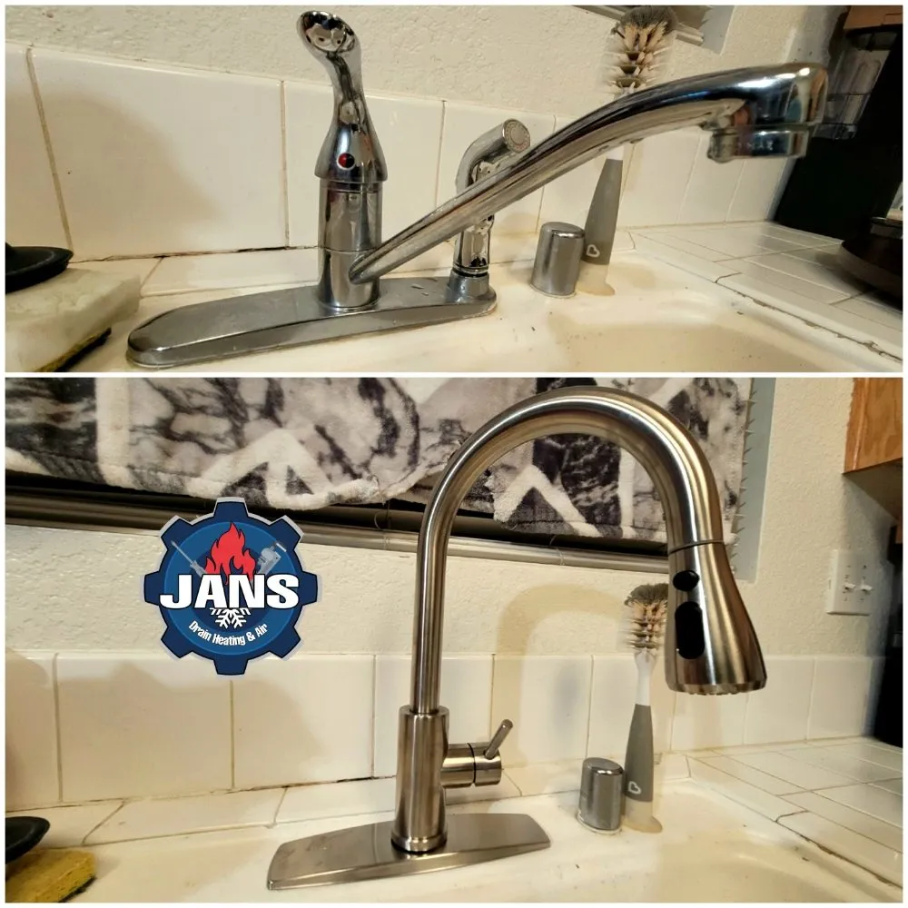 Slide of JANS Drain Heating & Air