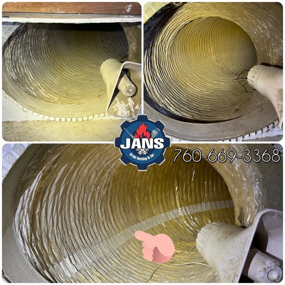 Slide of JANS Drain Heating & Air