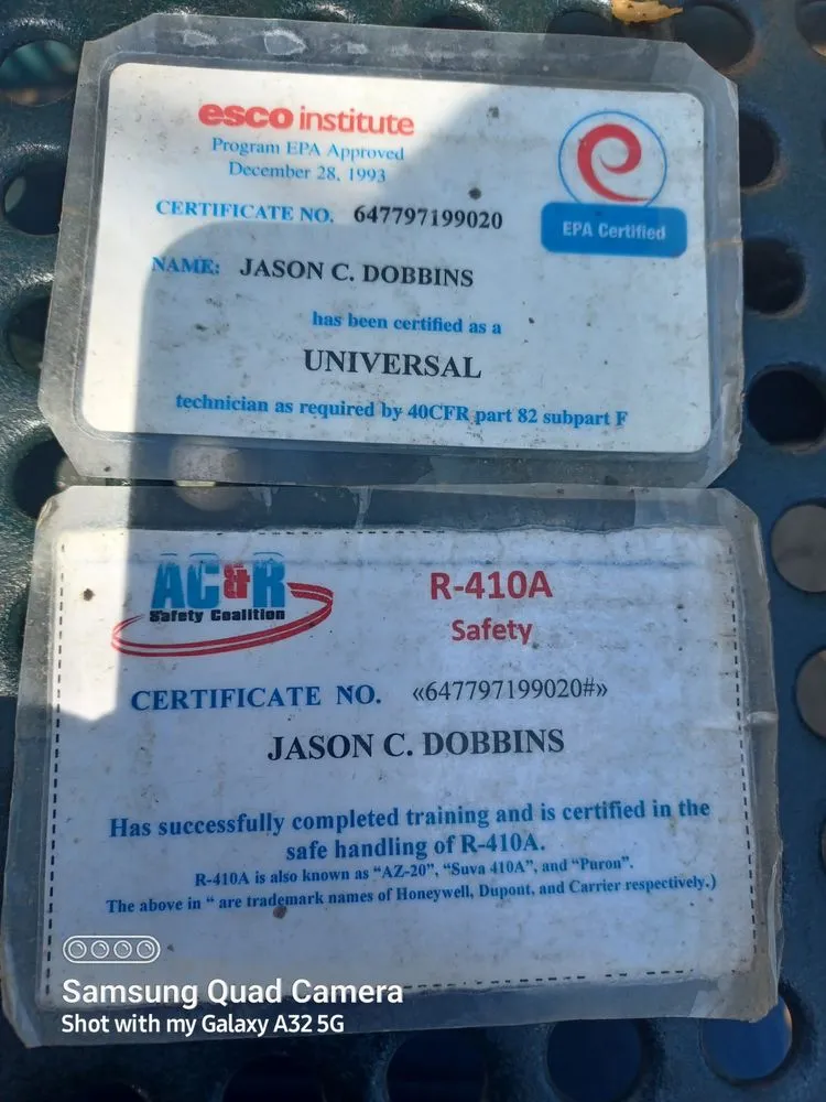 Slide of Jason Dobbins services