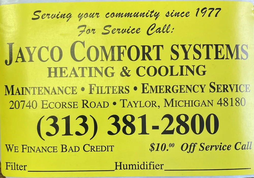 Slide of Jayco Comfort Systems Heating & Cooling