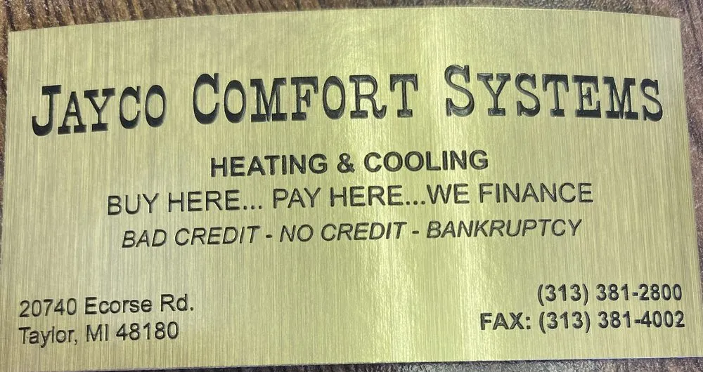 Slide of Jayco Comfort Systems Heating & Cooling