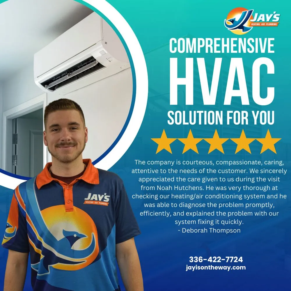 Slide of Jay's AC, Furnace & Plumbing Repair