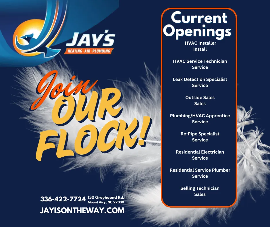 Slide of Jay's AC, Furnace & Plumbing Repair