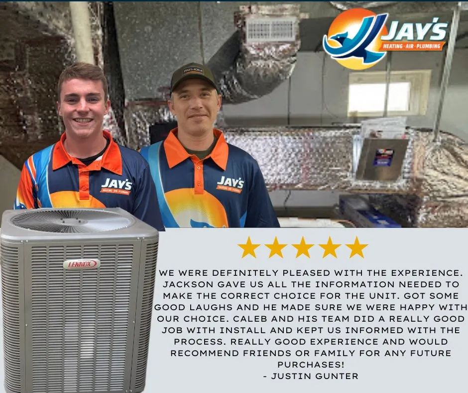 Slide of Jay's AC, Furnace & Plumbing Repair