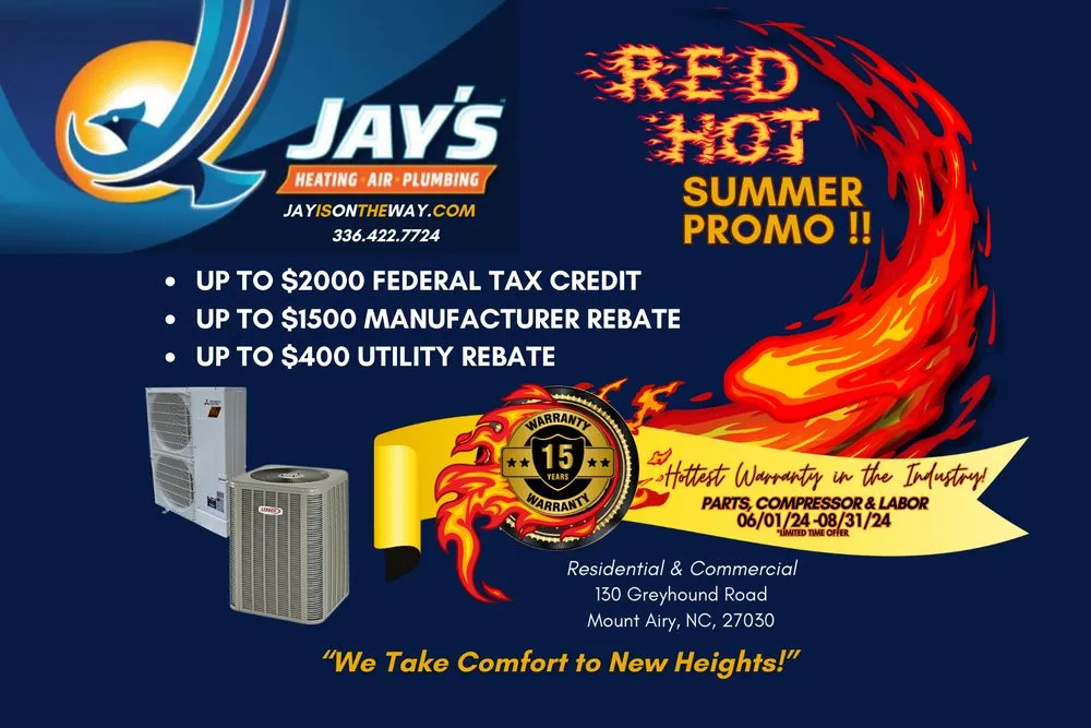 Slide of Jay's AC, Furnace & Plumbing Repair