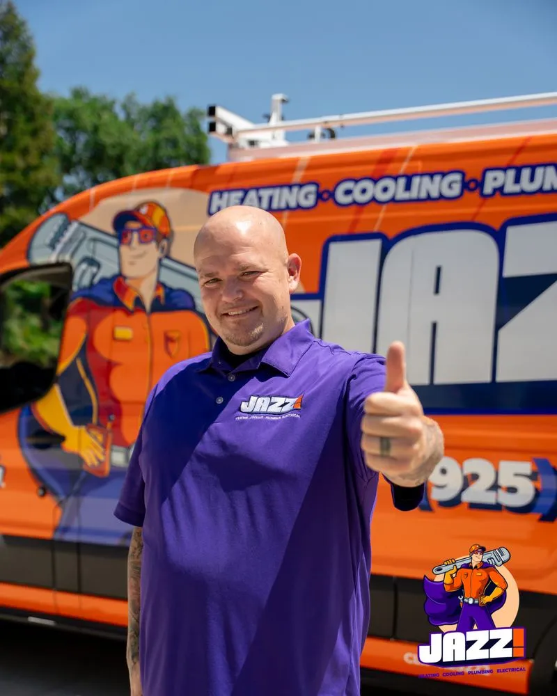 Slide of Jazz Heating, Cooling, Plumbing & Electrical