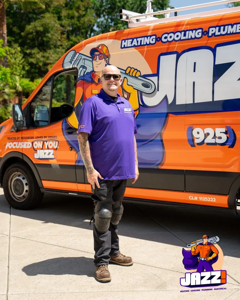 Slide of Jazz Heating, Cooling, Plumbing & Electrical