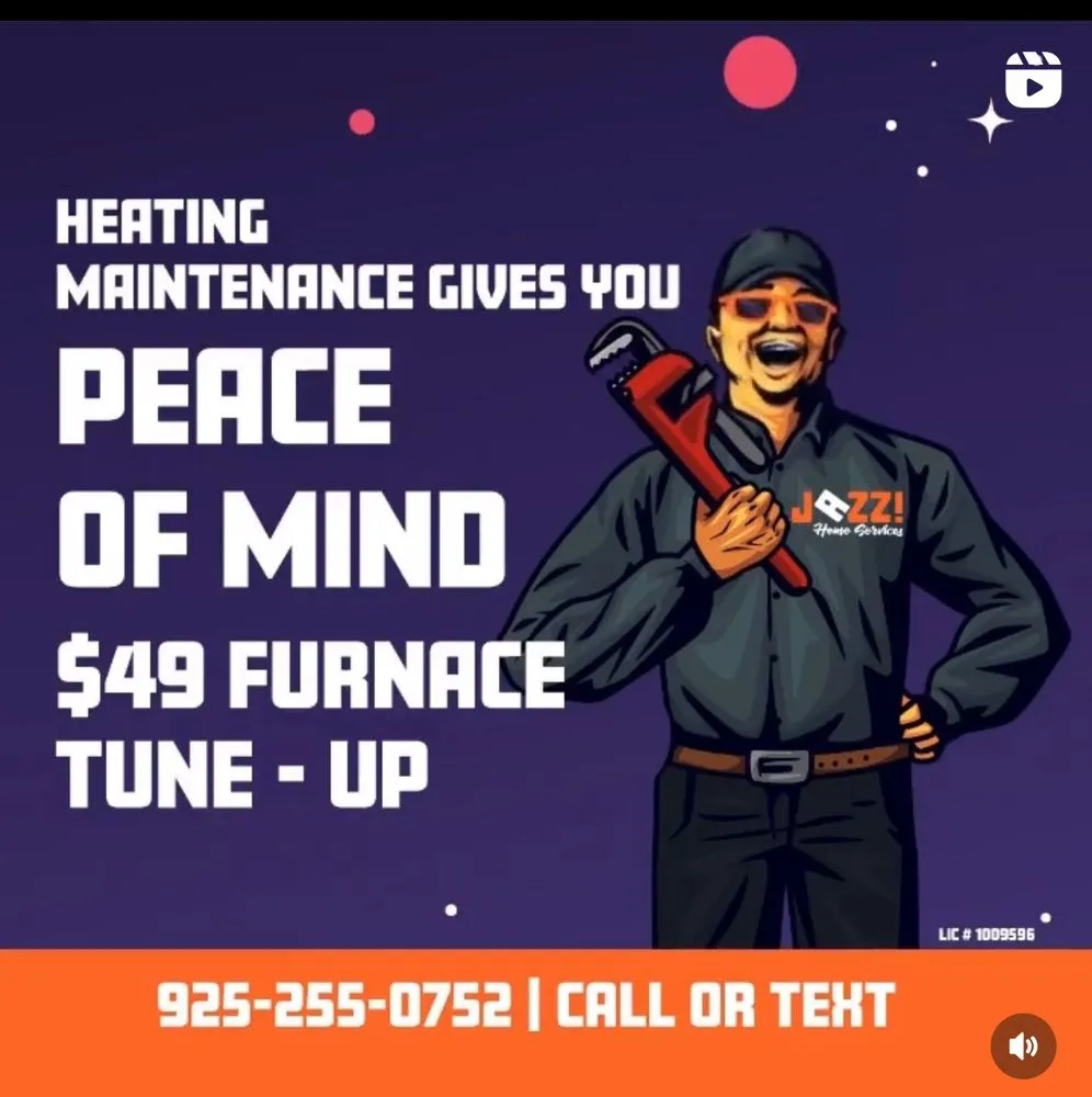 Slide of Jazz Heating, Cooling, Plumbing & Electrical