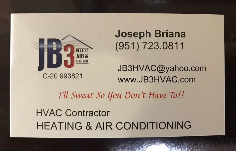 Slide of JB3 HVAC