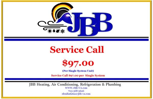 JBB Heating Air Conditioning & Refrigeration Co Logo