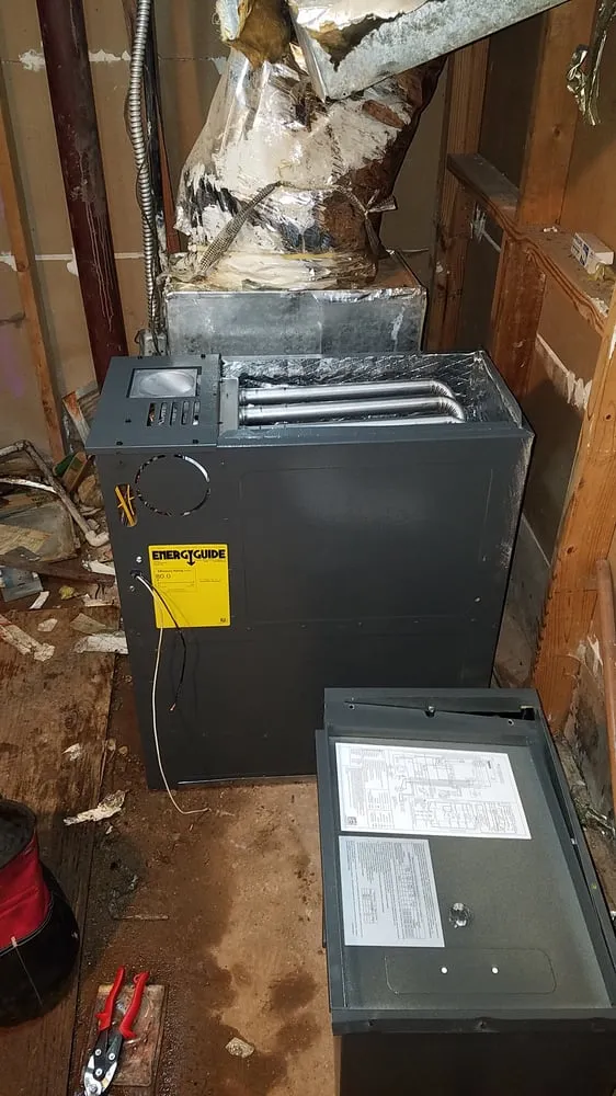 Slide of J&Bs heating and air