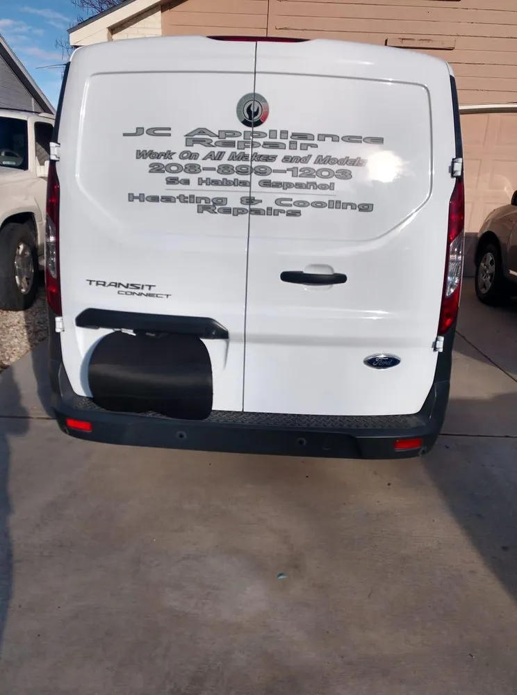 Slide of JC Appliance Repair