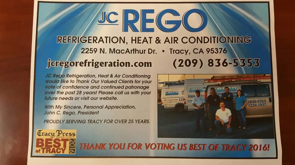 Slide of JC Rego Refrigeration