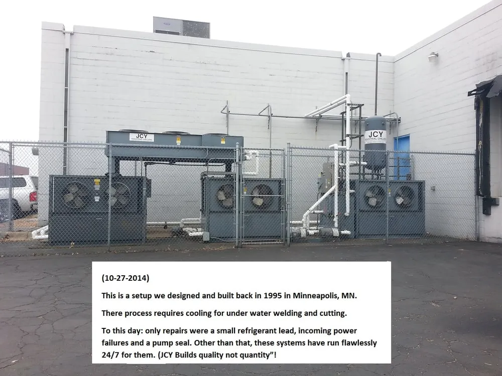 Slide of J.C. Younger Company, Inc. Chillers