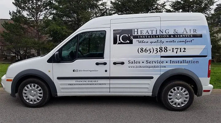 Slide of JCs Heating and Air