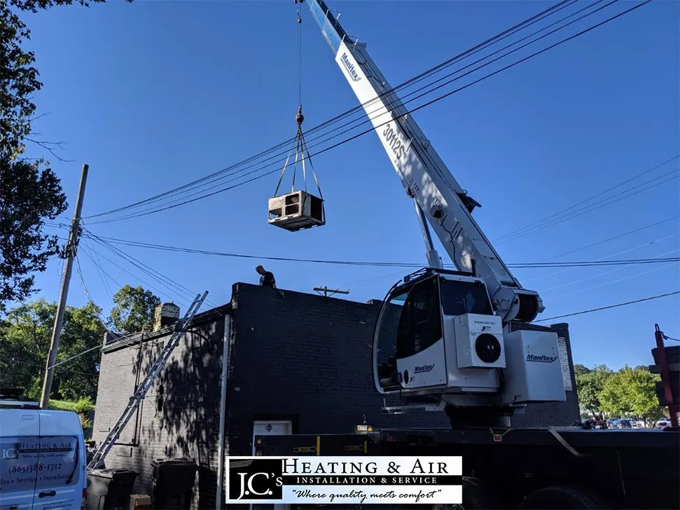 Slide of JCs Heating and Air