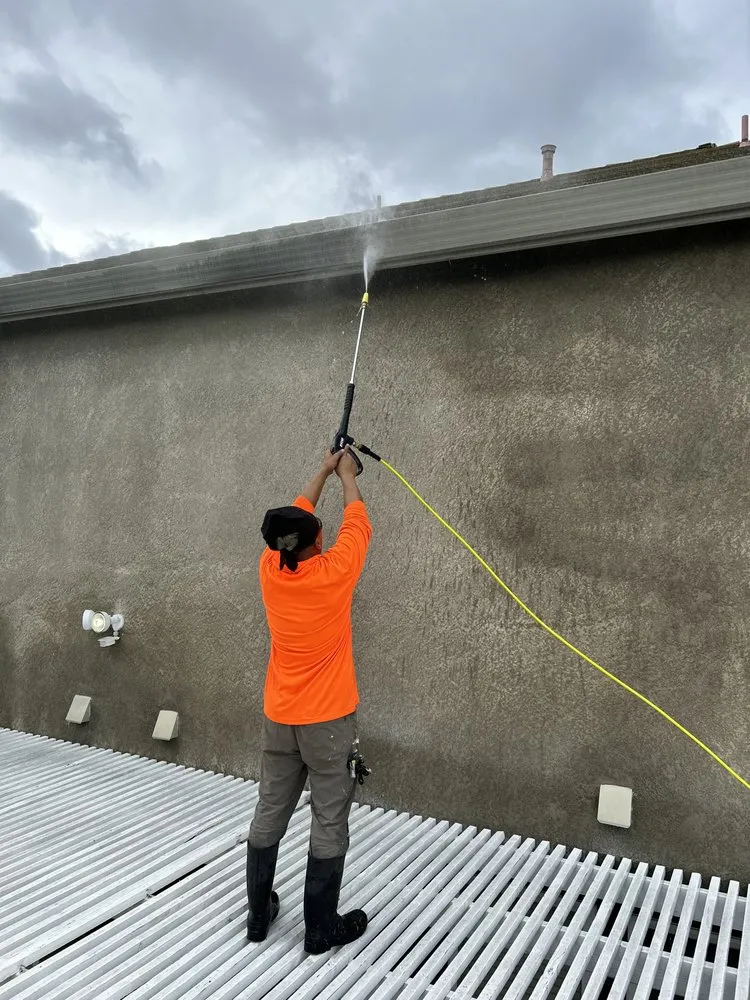 Slide of JD Exterior Cleaning Service