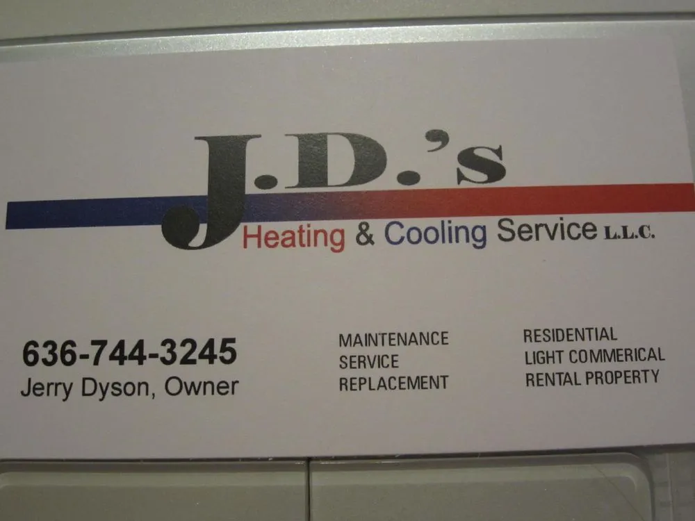 Slide of JD's Heating & Cooling