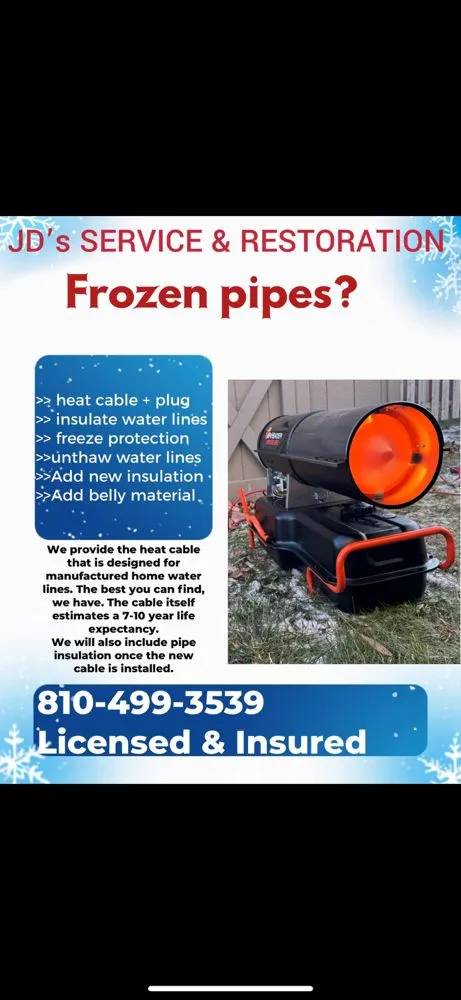 Slide of JD's Service & Restoration