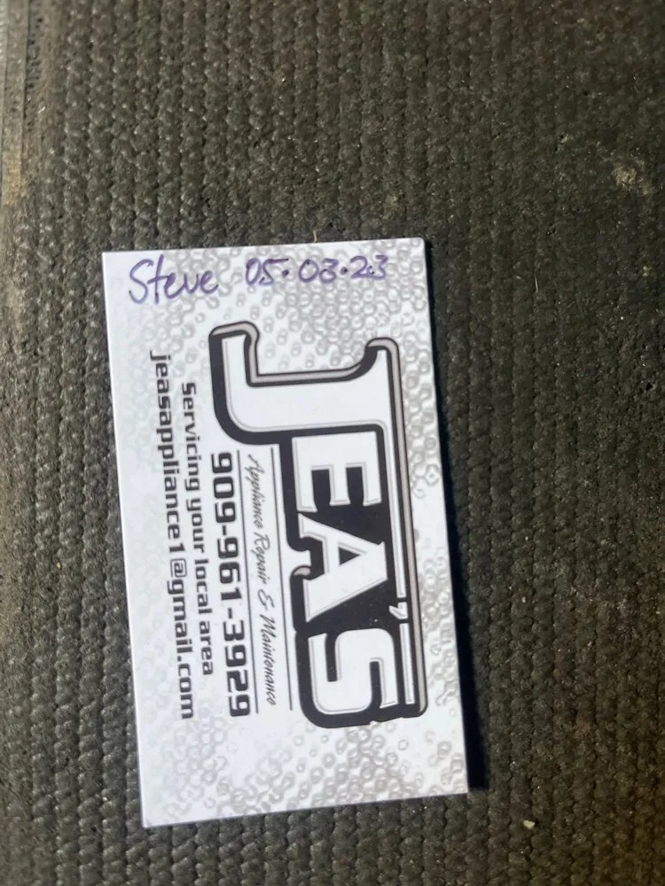 Slide of JEA's Appliance Repair