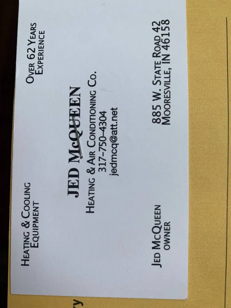 Slide of Jed McQueen Heating & Air