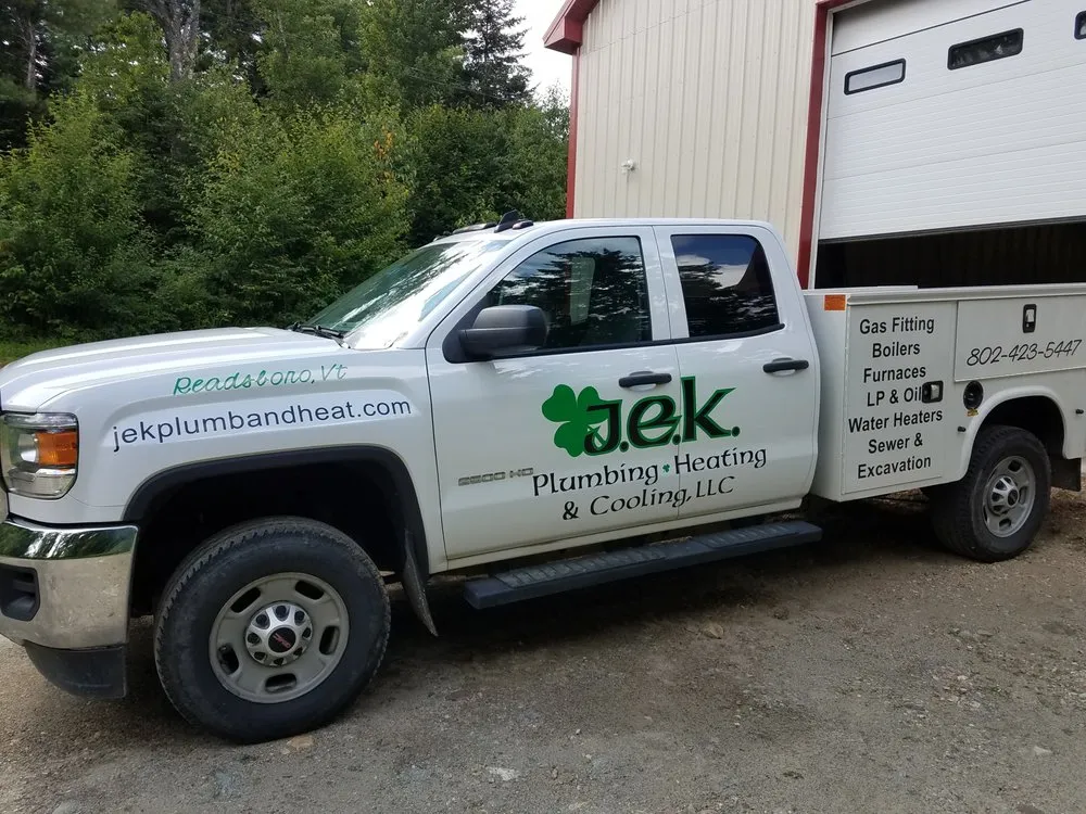Local heating and cooling service for fast service across Readsboro, VT - JEK Plumbing Heating and Cooling