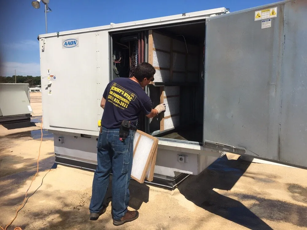 Slide of Jemmy's HVAC