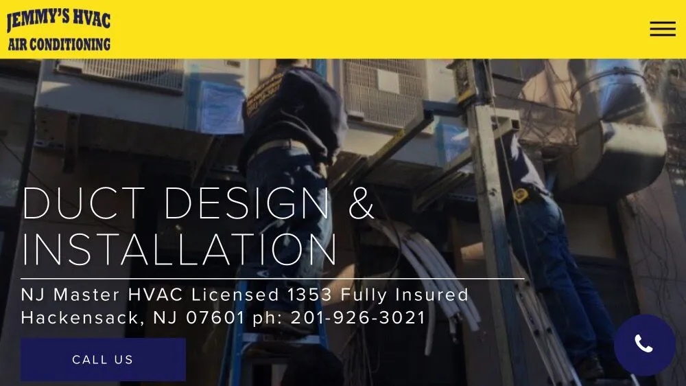 Slide of Jemmy's HVAC