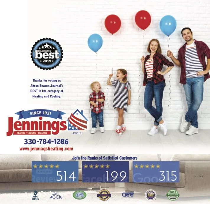 Slide of Jennings Heating, Cooling, Plumbing & Electric