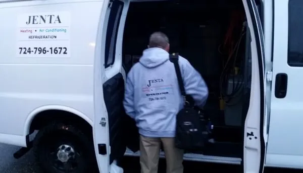 Jenta Heating and Air Conditioning Logo