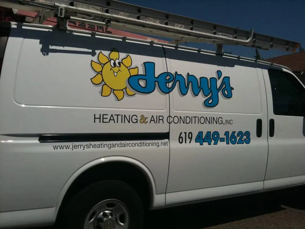 Slide of Jerry's Heating & Air Conditioning