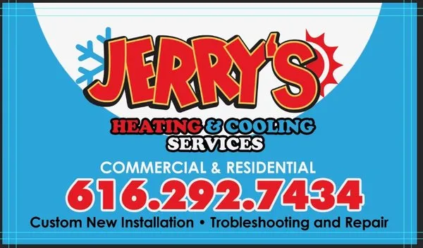 Jerry’s Heating and Cooling Services Logo