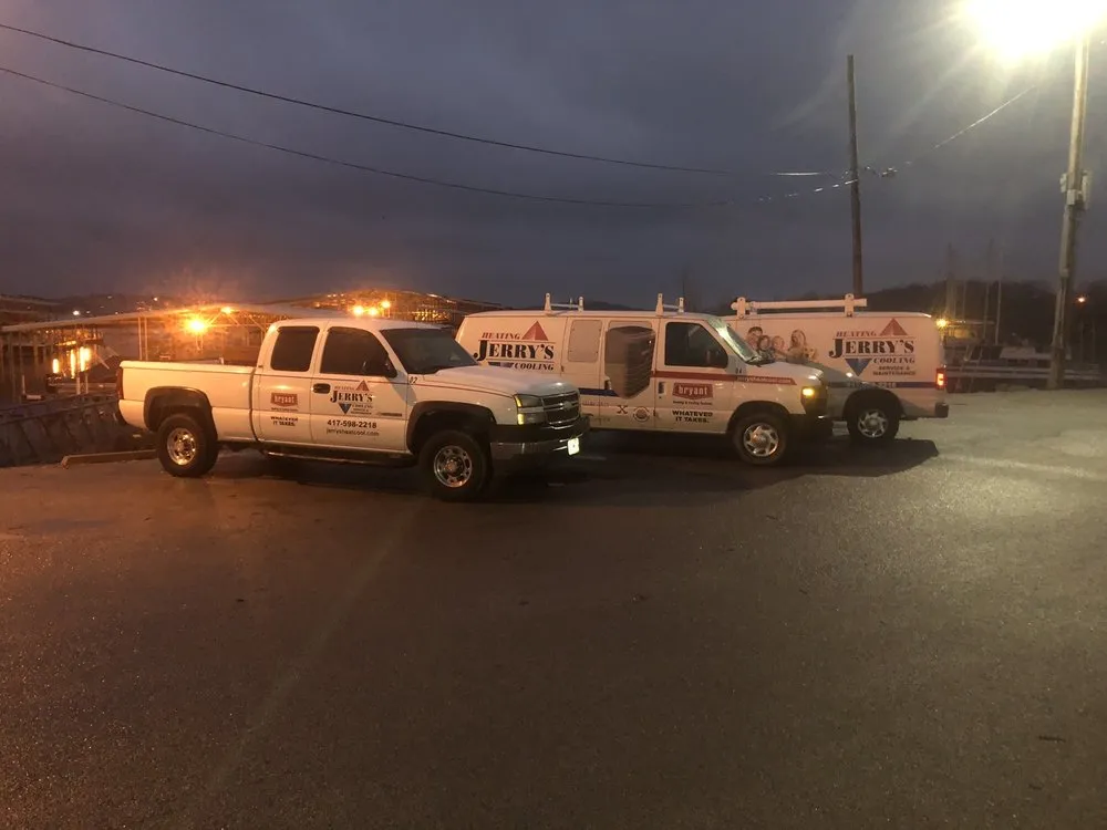 Slide of Jerry's Heating and Cooling