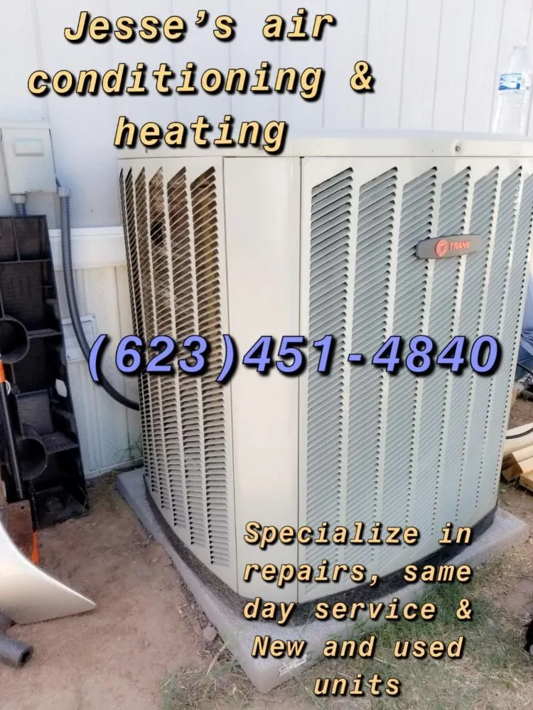 Slide of Jesse's air conditioning