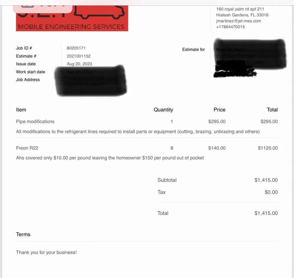 Slide of JET Mobile Engineering Services