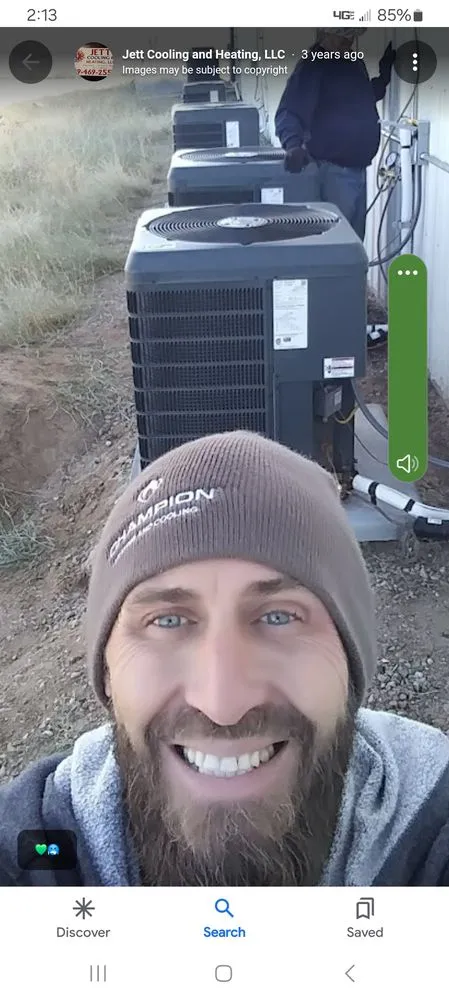 Slide of Jett Cooling & Heating